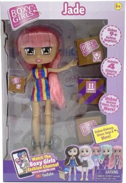 Boxy Girls Season 2,3 Assortment (814IT Kiki, 788IT Hazel, 1392 Peyton, 1394 Berkley, 1396 Jade & 1398 Seraphina) 1Pcs -Cuddle House Toys Shop da25c254eeb4032c38f4ae00e70156dd