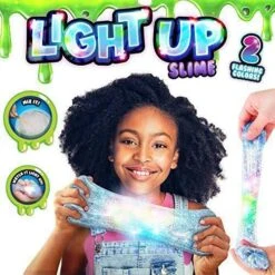 Anker Art 3-Pack Deluxe Slime Kits Collection: Color Change, Chalkboard, Light-Up -Cuddle House Toys Shop e0db89bdaa9bf6334916e775086e8070