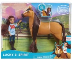 Spirit Riding Free Lucky & Spirit Figure Set Just Play - Doll And Horse Set, Perfect Horse Collection Gift -Cuddle House Toys Shop e461193de885febe6620d7027b81d166