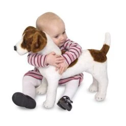 Melissa And Doug Jack Russell Terrier Dog Giant Stuffed Animal