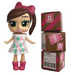 Boxy Girls Mini Dolls - Feature 3 Boxes To Unbox 4 Surprise Accessories (Tasha, Coco, Lina, Trinity, Ellie, Bee) 3 Inch -Cuddle House Toys Shop ee80a456afa7db9d17b1010bd293969d