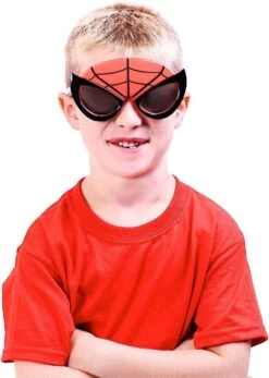 Sun-Staches Costume Sunglasses Marvel Lil' Characters Spiderman Party Favors UV400 Lil' Characters Spiderman Party Favors UV400 -Cuddle House Toys Shop fcf0ee314272b0defcfec44d1966458c