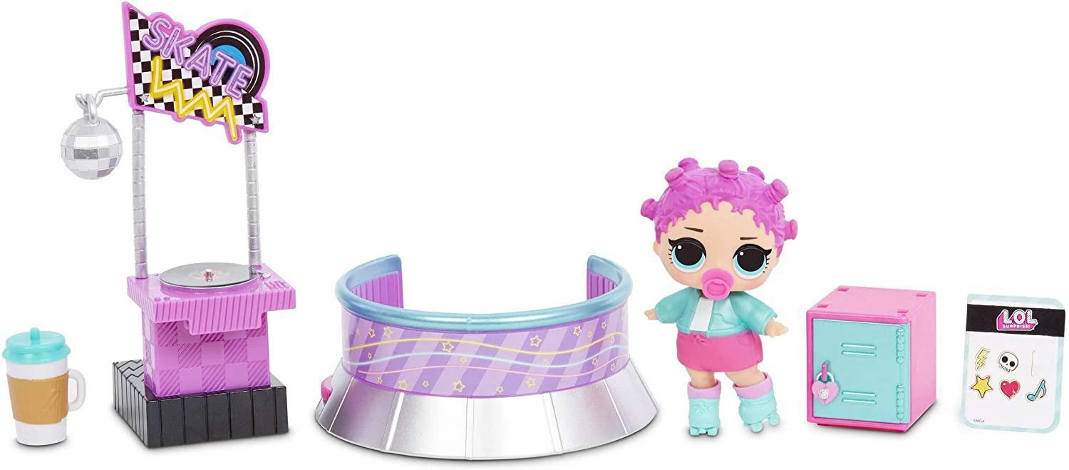 L.O.L. Surprise! Furniture Roller Rink With Roller Skater Doll & 10+ Surprises 2 L.O.L. Surprise! Furniture Roller Rink With Roller Skater Doll & 10+ Surprises - Image 2