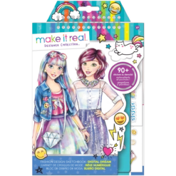 Make It Real Fashion Design Sketchbook
