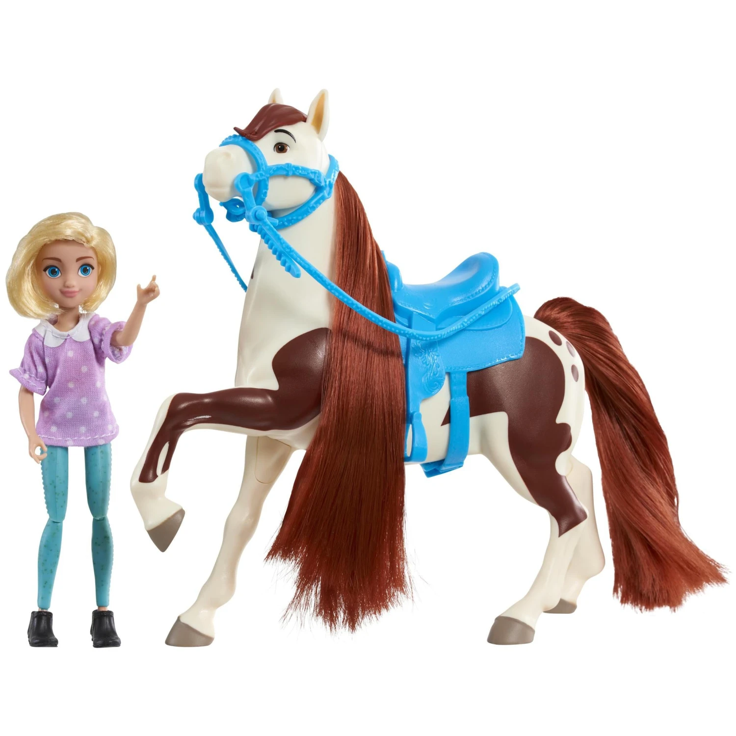 DreamWorks Spirit Riding Free Spirit Riding Free Collector Doll & Horse - Abigail & Boomerang Horse Toy Set 2 DreamWorks Spirit Riding Free Spirit Riding Free Collector Doll & Horse - Abigail & Boomerang Horse Toy Set - Image 2
