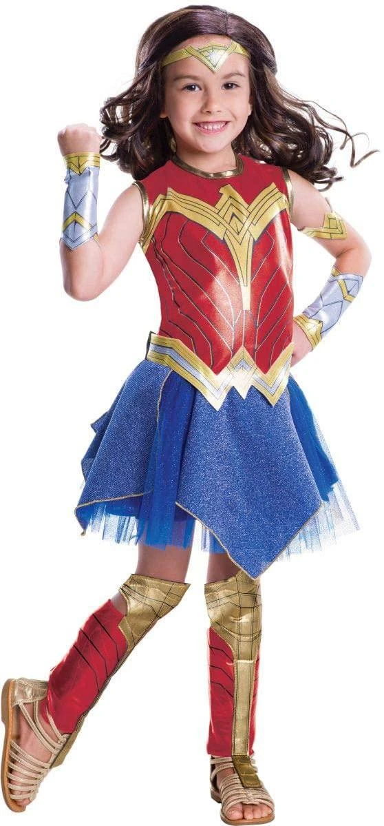 Rubie's Justice League Child's Wonder Woman Deluxe Kids Costume 7 Rubie's Justice League Child's Wonder Woman Deluxe Kids Costume - Image 7