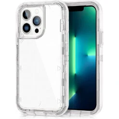 IPhone 14 Pro Max (6.7") Transparent Heavy-Duty Case, Clear