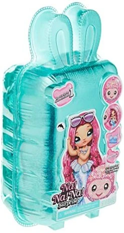 Na Na Na Surprise 2-in-1 Fashion Doll And Sparkly Sequined Purse Sparkle Series – Daria Duckie, 7.5" Raincoat Doll (packaging May Vary) -Cuddle House Toys Shop image 070a4b06 a2dc 4253 bb39 2e021fb2d2f5
