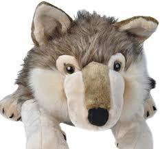 Wild Republic Jumbo Wolf Plush, Giant Stuffed Animal, Plush Toy, Gifts For Kids, 30 Inches 3 Wild Republic Jumbo Wolf Plush, Giant Stuffed Animal, Plush Toy, Gifts For Kids, 30 Inches - Image 3