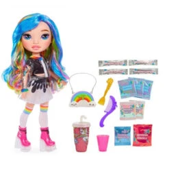 Rainbow Surprise High Large Doll 14" - Rainbow Dream With 20+ Surprises, DIY Slime -Cuddle House Toys Shop image a9384133 baf7 4004 819c 9a3c7effffca