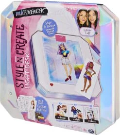 InkFluencer, We Wear Cute Style N Create Light Desk, Activity Kit To Create Customized Outfits -Cuddle House Toys Shop inkFluencer WeWearCuteStyleNCreateLightDesk ActivityKittoCreateCustomizedOutfits5