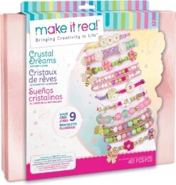 Make It Real Crystal Dreams Natures Song Bracelet Kit